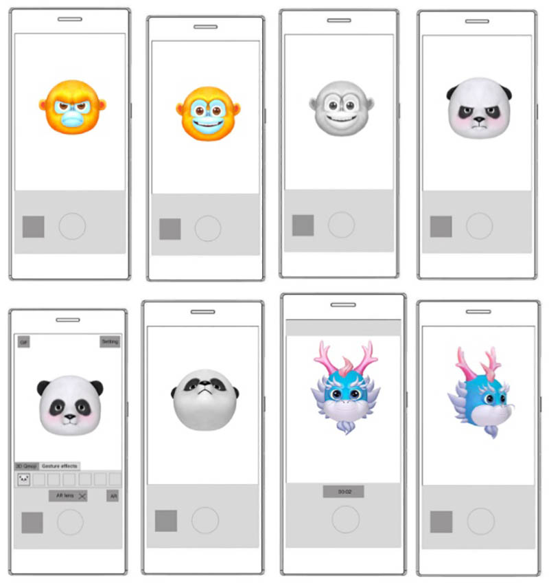 phone emojis